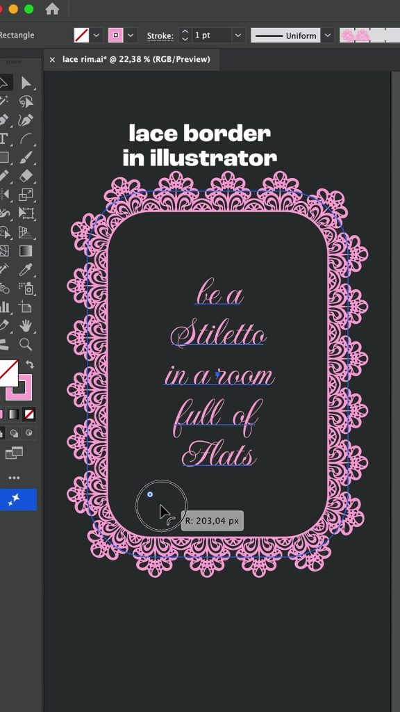 Lace Border
