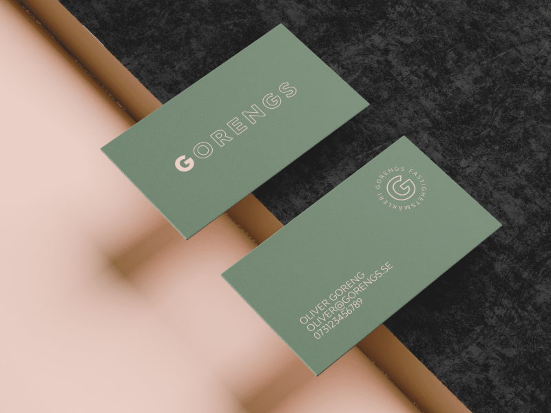 design of business card
